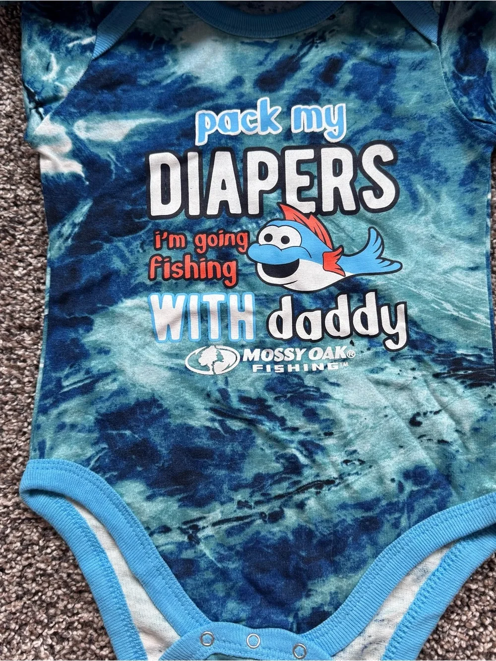 NEW Mossy Oak Navy and Teal 